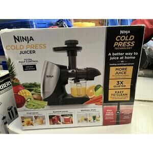 Brand New Ninja Cold Press Juicer NEW in Sealed Box Fast Ship